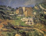 Maisons a L-Estaque Paul Cezanne